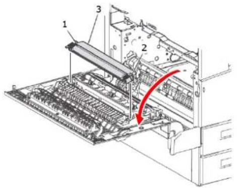 OKI ES9130 - REEMPLACEMENT DE LA CARTOUCHE DE CYCLE DE TRANSFERT - 1
