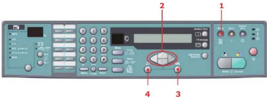 OKI ES2032 MFP - ....À PARTIR DU PANNEAU DE COMMANDES DU SCANNER - 1