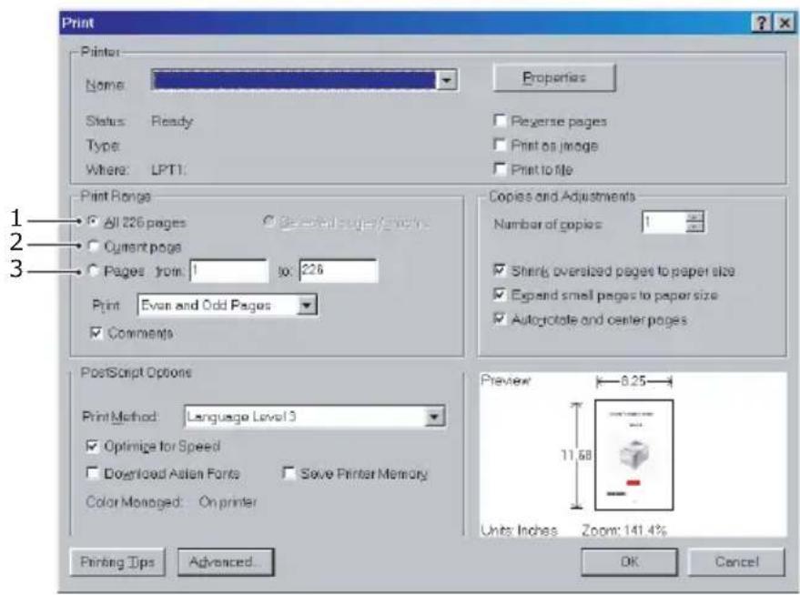 OKI ES2032 MFP - IMPRESSION DE PAGES - 1