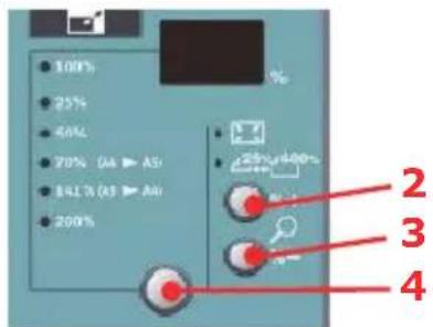 OKI ES2032 MFP - Modification de l'échelle - 2