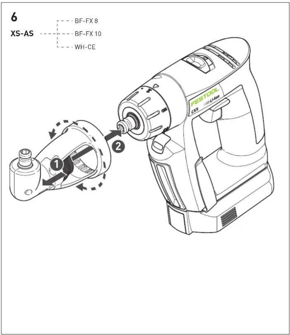 6 XS-AS BF-FX 8 BF-FX 10 WH-CE FESTOOL CX3 L1-Max