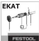FESTOOL HK 85 EBPlusFS - Risk of injury, electric shock - 2