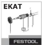 FESTOOL LEX 3 1503 - Verletzungsgefahr - 2