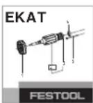 FESTOOL HKC 55 5 2 EBISetFSK 420 - Peligro de lesiones y electrocución - 2