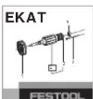 FESTOOL HKC 55 5 2 EBISetFSK 420 - Perigo de ferimentos,choque elétrico - 2