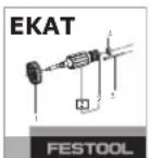FESTOOL KAPEX KS 120 R - Risque de blessures, décharge électrique - 3