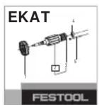FESTOOL HKC 55 5 2 EBIPlusSCA - Risiko for kvæstelser, elektrisk stød - 2
