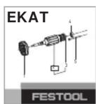 FESTOOL HKC 55 5 2 EBIPlusSCA - Risque de blessures, décharge électrique - 2