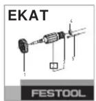 FESTOOL HKC 55 5 2 EBIPlusSCA - Niebezpieczestewo zranienia, porazenie pradem - 2