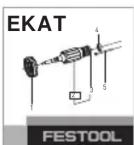 FESTOOL HKC 55 5 2 EBIPlusSCA - Risk of injury, electric shock - 2