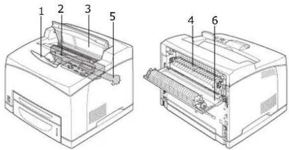 OKI ES6150n - COMPOSANTS INTERNES - 1