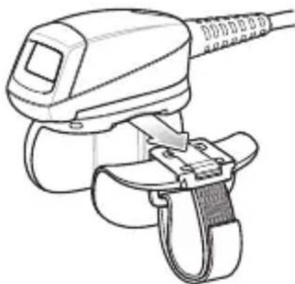 ZEBRA RS4000 - Remplacement de la sangle de fixation au doigt - 2