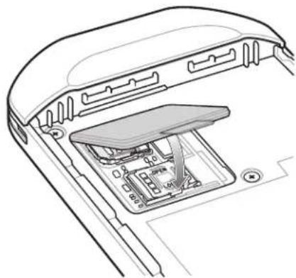 ZEBRA TC57 - Installation de la carte SIM - 10
