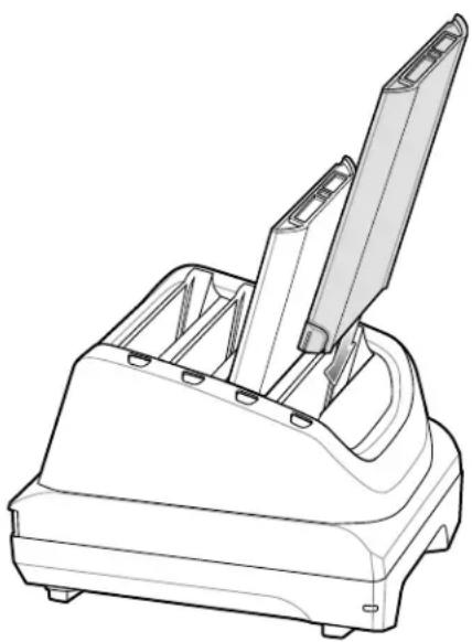 ZEBRA TC52 - 予備バッテリの充電 - 1