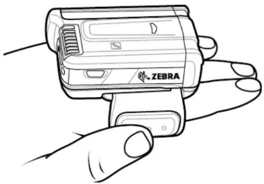 ZEBRA TC52 - RS6000 Bluetooth リング スキャナによるスキャン - 1