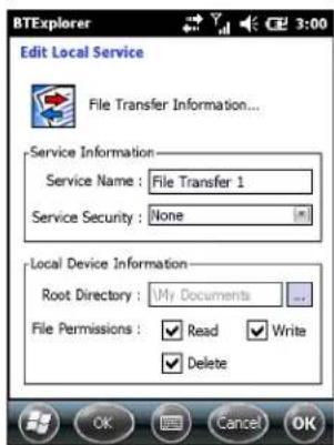 ZEBRA MC67 - Service de transfert de fichiers - 1