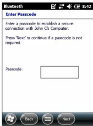 ZEBRA MC67 - Découverte des périphériques Bluetooth - 5
