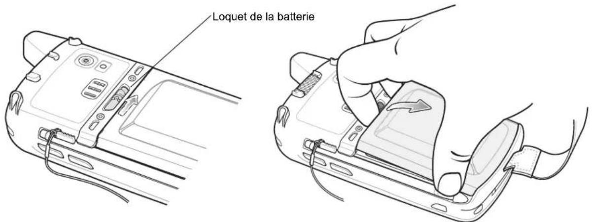 ZEBRA MC67 - Remplacement de la batterie - 2
