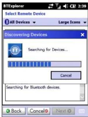 ZEBRA MC67 - Découverte des périphériques Bluetooth - 4