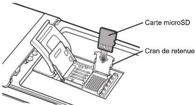 ZEBRA MC67 - Insertion de la carte microSD - 3