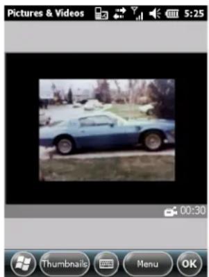 ZEBRA MC67 - Enregistrement d'une vidéo - 1