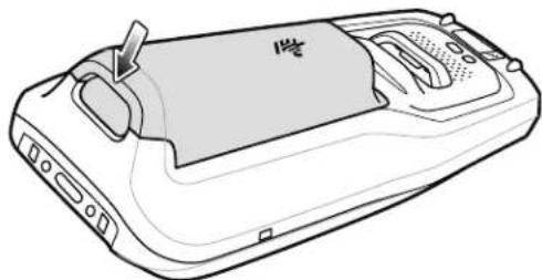 ZEBRA MC2200 - Installation de la batterie - 3