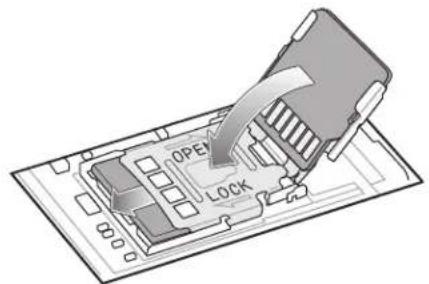 ZEBRA MC2200 - Installation d'une carte microSD - 5