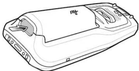 ZEBRA MC2200 - Retrait de la batterie - 2