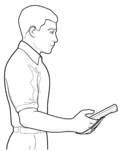 ZEBRA MC2200 - Posture optimale - 2