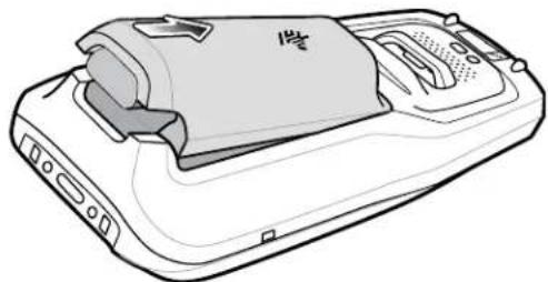 ZEBRA MC2200 - Installation de la batterie - 2