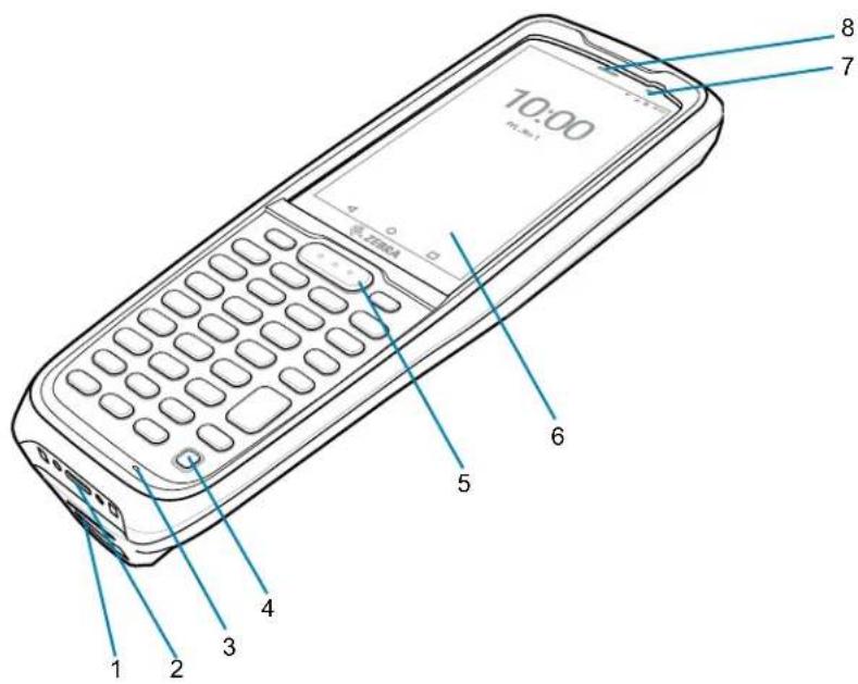 ZEBRA MC2200 - \section*{Caracteristiques} - 1