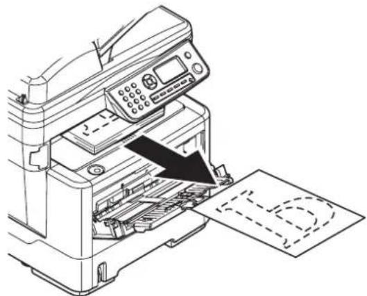 OKI ES4160 MFP - Impression recto-verso manuelle à l'aide du BAC multifonction - 1
