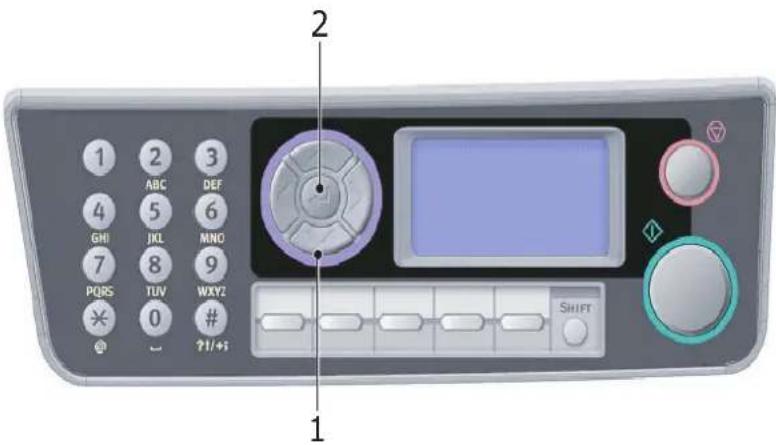 OKI ES4160 MFP - Depuis le panneau de commande - 1