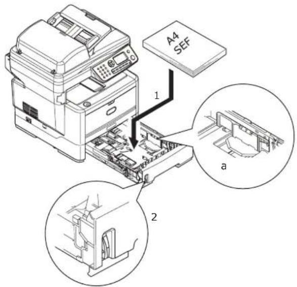 OKI ES4160 MFP - Chargement du PAPIER - 3