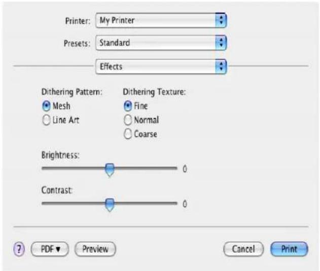 OKI ES4160 MFP - EFFETS - 1