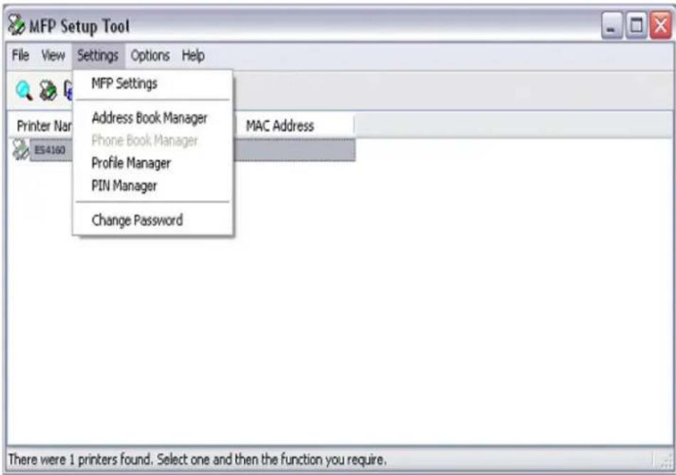 OKI ES4160 MFP - Depuis l'outil de configuration - 1