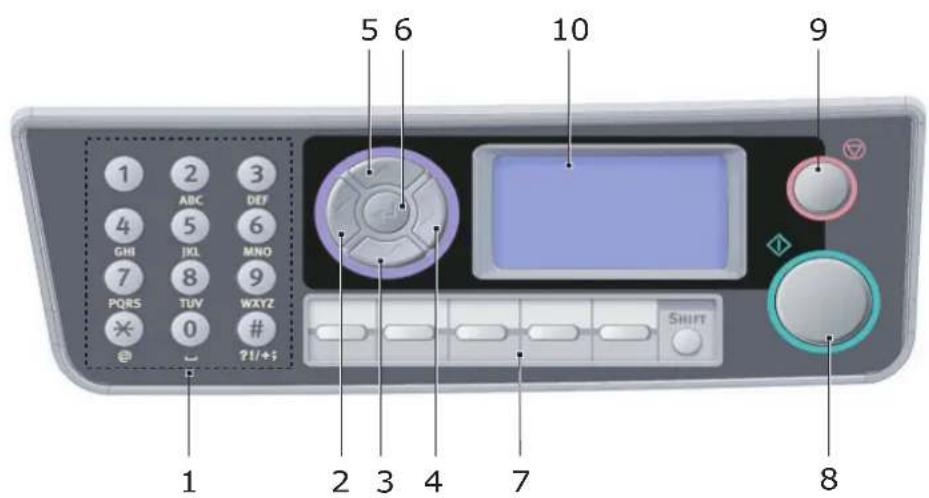 OKI ES4160 MFP - Touche ENTREE - 1