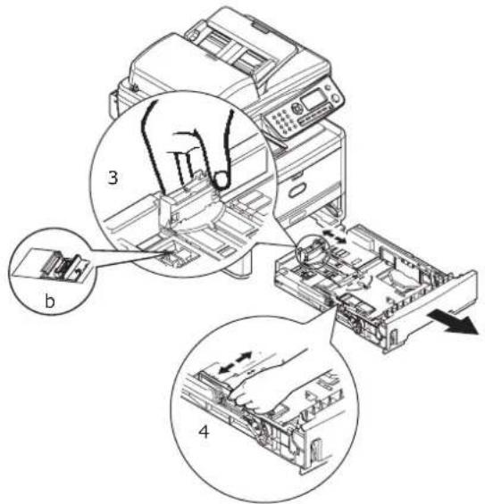 OKI ES4160 MFP - Chargement du PAPIER - 4