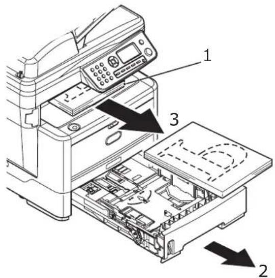 OKI ES4160 MFP - Impression DUPLEX manuelle à l'aide du BAC à PAPIER (windows seulement) - 2