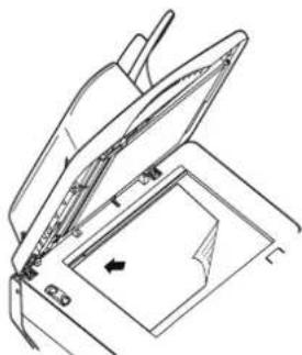 OKI ES4160 MFP - Positionnement des documents sur la VITRE - 1