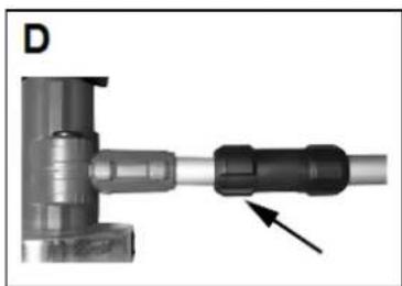 Eurom Weedcleaner - Aanpassen lengte telescoopbuis - 1