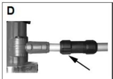 Eurom Weedcleaner - Adjusting the length of the telescopic rod - 2
