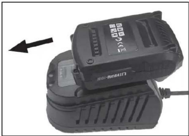 Eurom Weedcleaner - Recharge de la batterie - 1