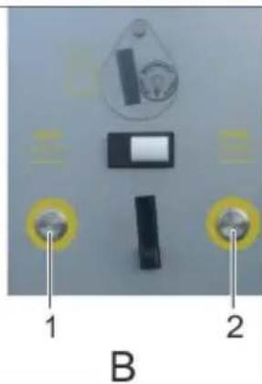 Kärcher SB VC 2 - Differences between the start-up control - 2