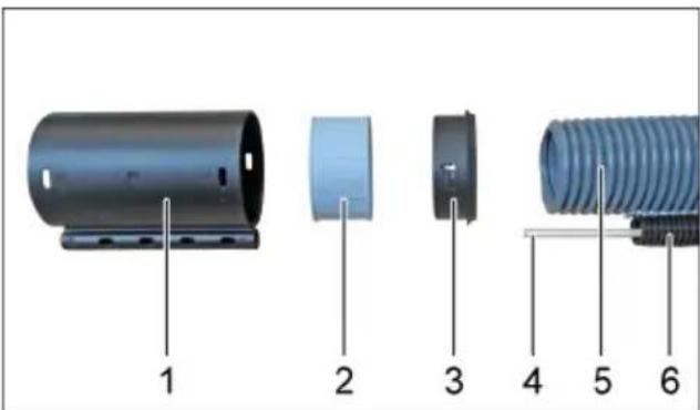 Kärcher SB VC 2 - Montering af sugeslange - 1