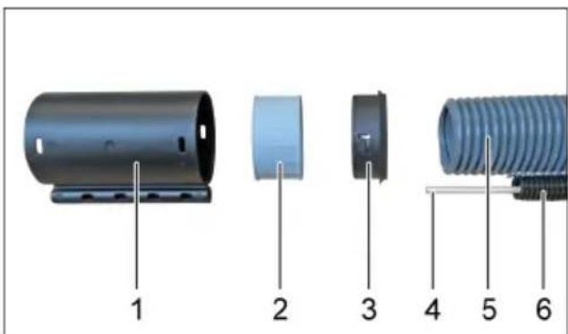 Kärcher SB VC 2 - Montering sugeslange - 1