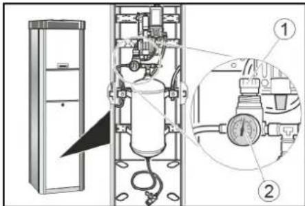 Kärcher ATC Fp - The tyre pressure is too low - 1