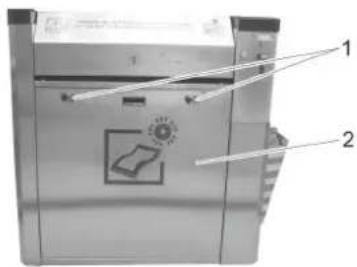 Kärcher M 80 3 S - Retirar cobertura dianteira - 1