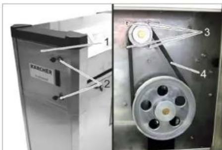 Kärcher M 80 3 S - Substituir a escova - 1