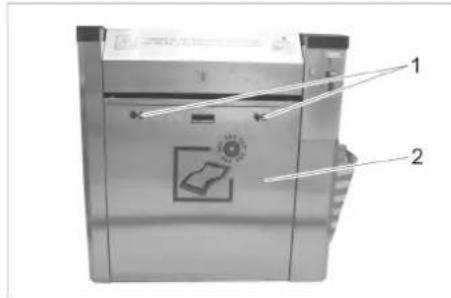 Kärcher M 80 Sm S - Quitar la cubierta delantera - 1